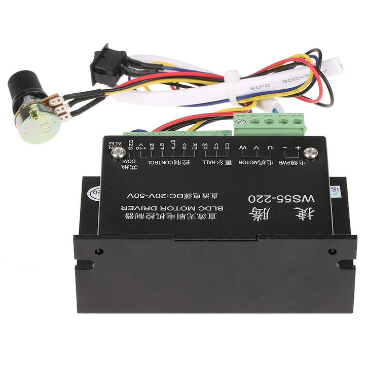 Brushless Spindel BLDC Motorantrieb CNC Controller Board Modul DC48V-500W WS55-220