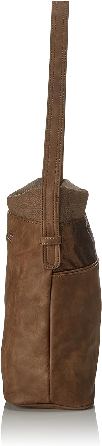 Tamaris Tasche Khema Hobo Bag Schultertasche Braun Brown Braun (Brown Comb.), Braun (Brown Comb.)