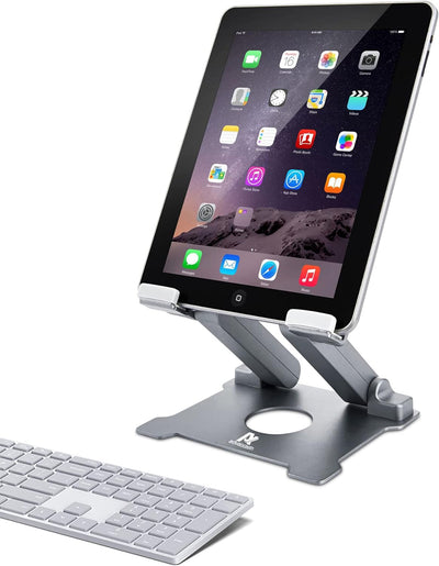 AJ advancegin Tablet iPad Stand,Adjustable Aluminum Tablets(7-13.5 inch) Desktop Holder for iPad 202