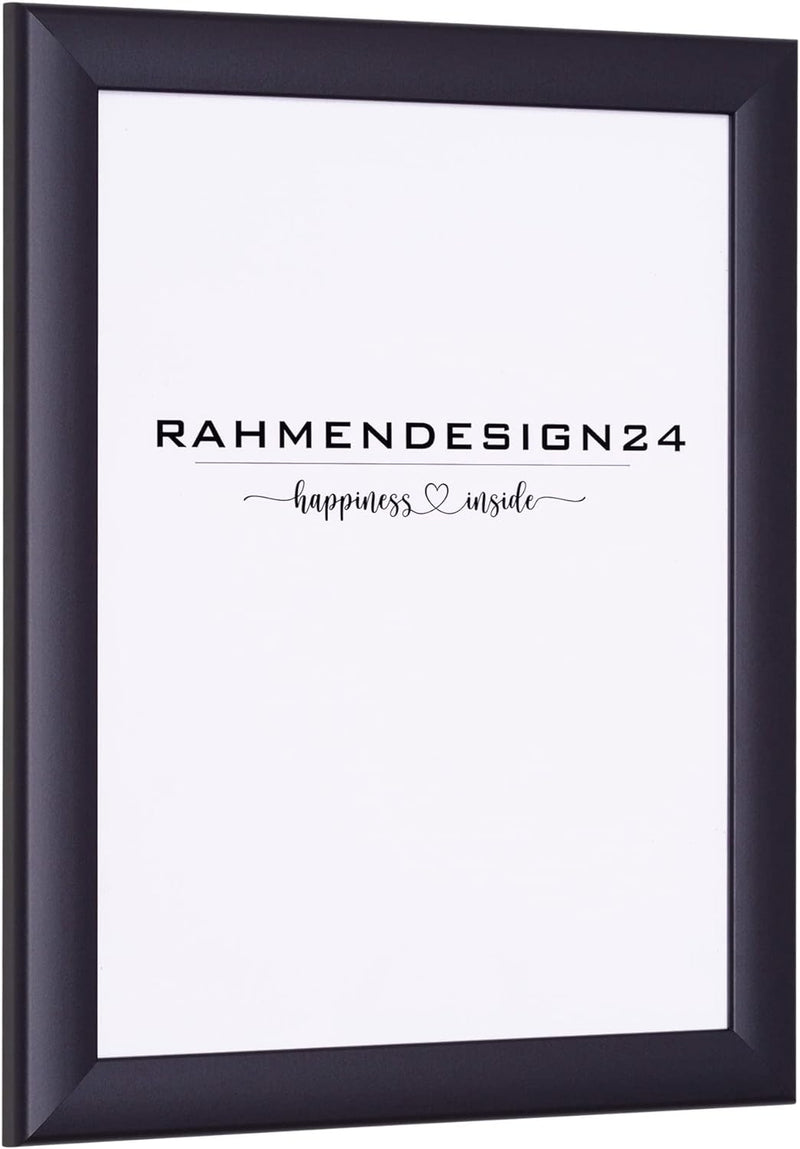 Rahmendesign24 Bilderrahmen Fiona 50x100 Anthrazit Fotorahmen, Wechselrahmen, Posterrahmen, Puzzlera