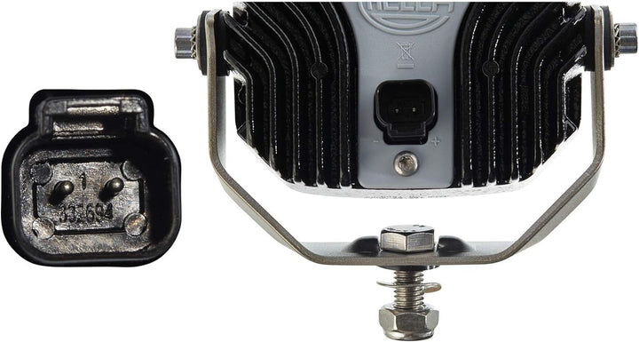 HELLA - LED-Arbeitsscheinwerfer - Power Beam 1500 - 12/24V - 1300lm - Anbau/Schraubanschluss - schwe