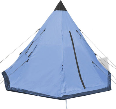 Festnight 4-Personen Zelt Campingzelt Outdoor Tent 365 x 365 x 250 cm für Wandern Camping Hiking - H