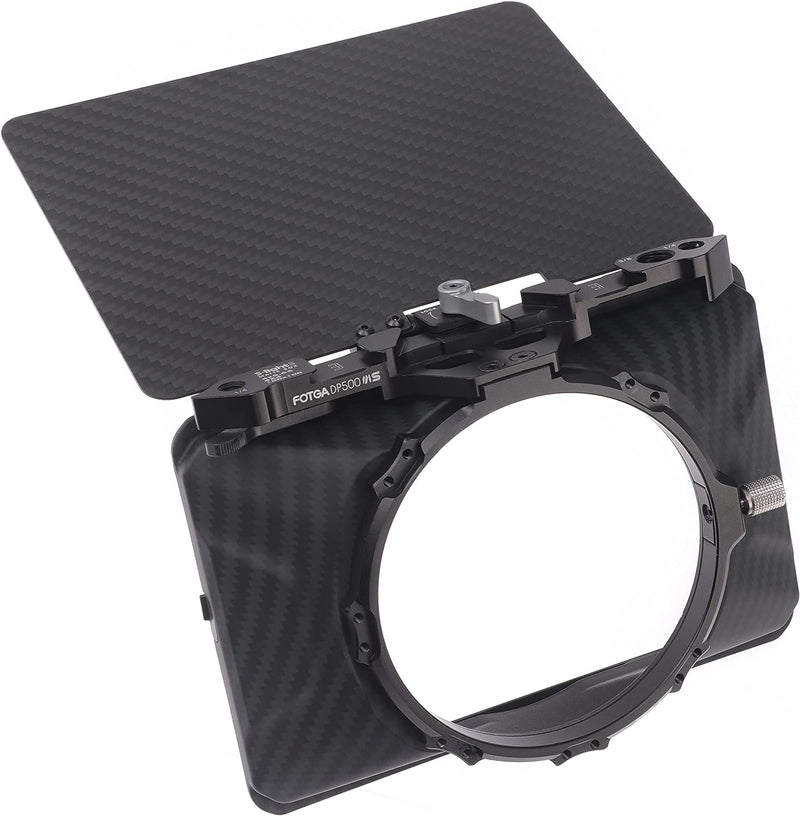 Hersmay Mini Matte Box Leichte 4x4 4x5,65 Objektiv Clip Matte Box für DSLR Mirrorless Kamera für Son