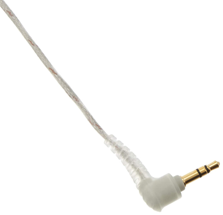 Shure EAC64CLS Ersatzkabel für SE Ohrhörer, 162 cm, Transparent transparent One Size Silberne MMCX-S