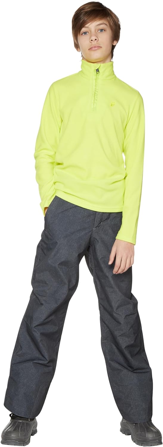 Protest Jungen Levid 19 Skihose/Schneehose 140 Dark Grey Melee, 140 Dark Grey Melee