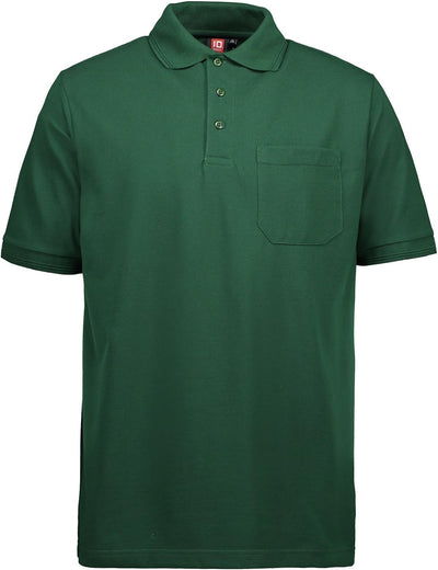 Pionier 41073-XS Poloshirt "320 Pro Wear" mit Tasche Grösse in Flaschengrün, XS