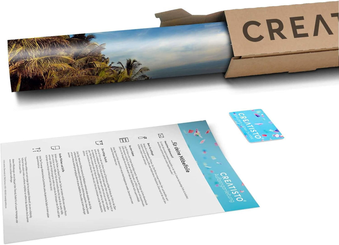 Fensterfolie Sichtschutz I Hochwertige Klebefolie für Fenster - Sticker I Deko Folie für Küche, Bad,