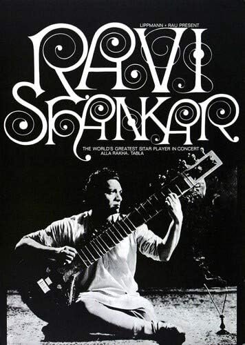 Ravi Shankar - My Life My Music, 1968 » Konzertplakat/Premium Poster | Live Konzert Veranstaltung |