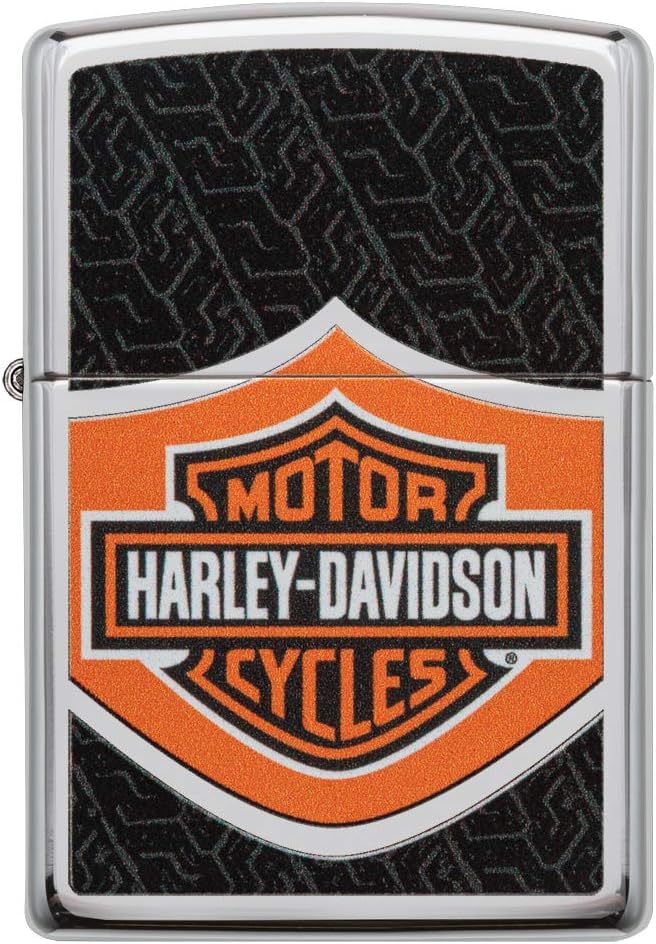 Zippo Harley Davidson Feuerzeug, Messing, Design, 5,83,81,2, 72