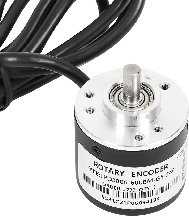 WISAMIC 600p/r Inkrementaler Drehgeber Incremental Rotary Encoder Dc5-24v weit Eingangsspannungsbere