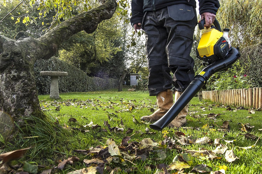 Stanley Benzin Laubbläser und Laubsauger, Gartensauger SLB- 3in1, 26 CC SLB-3IN1A Gelb