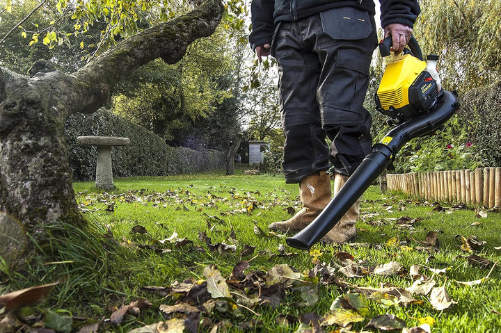 Stanley Benzin Laubbläser und Laubsauger, Gartensauger SLB- 3in1, 26 CC SLB-3IN1A Gelb