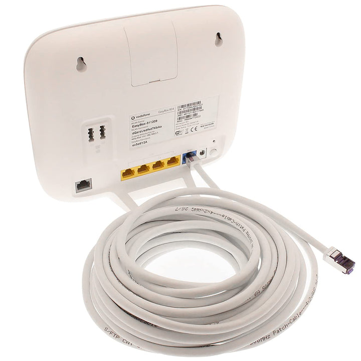 1aTTack.de - 30m - CAT6a Superflex- Ethernet Gigabit LAN Netwerkkabel RJ45 CAT6 A Patchkabel 10000 M