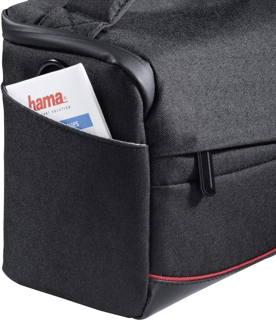 Hama Kameratasche Trinidadad, 130, schwarz, Schwarz (schwarz), 15x22x23 cm (W x H x L)