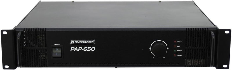 OMNITRONIC PAP-650 ELA-Verstärker | ELA-Verstärker, 650 Watt
