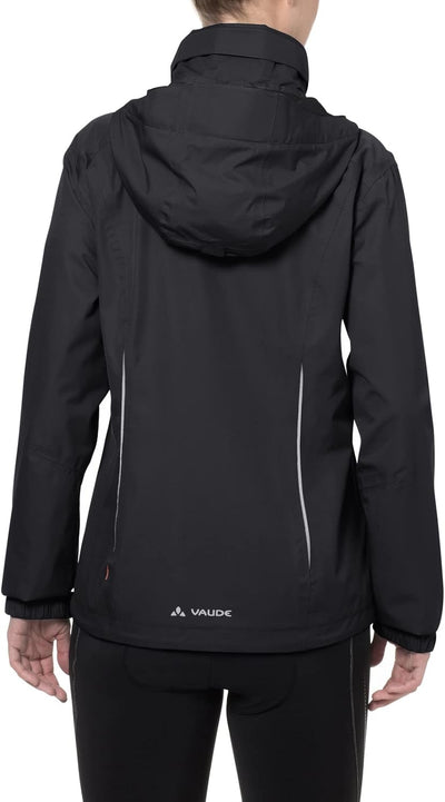 VAUDE Women's Escape Bike Light Jacket| Leichte 2-Lagen Regenjacke - Zuverlässiger Rad-Regenschutz |