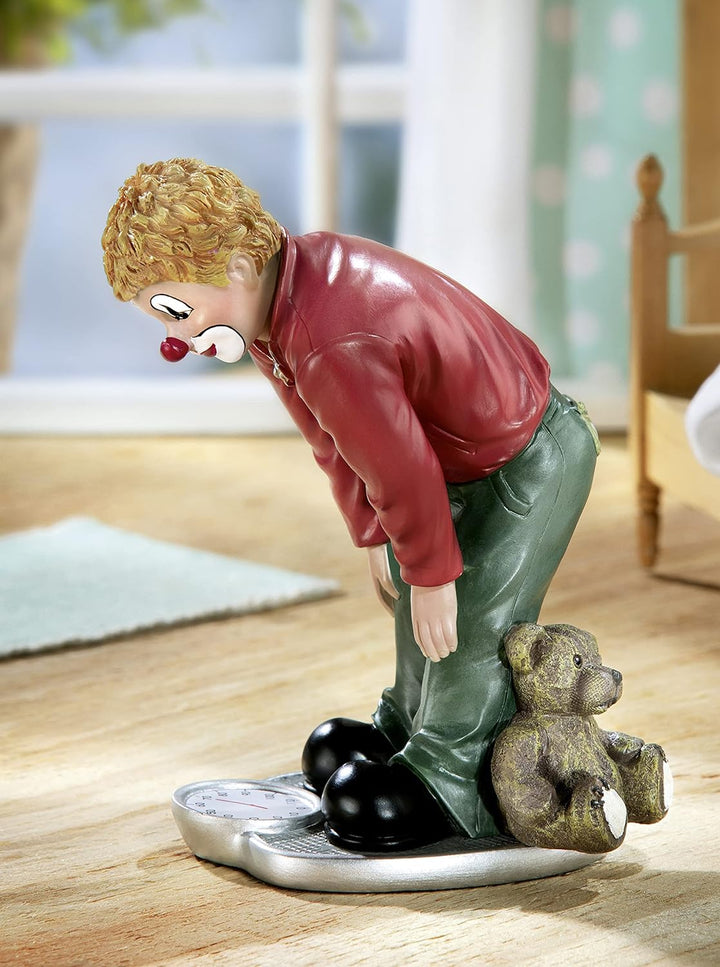 Gildeclown Figur Oh Schreck - Deko Figur und Sammlerstück Höhe 13 cm - handbemalt - in Geschenkkarto