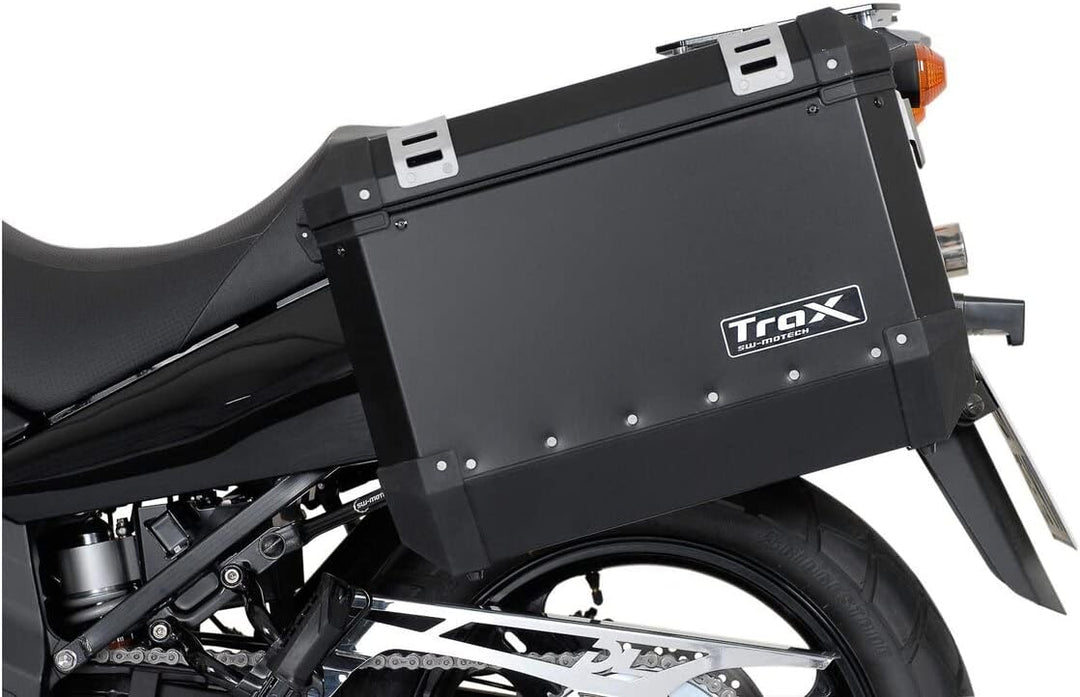 SW-MOTECH EVO Kofferträger, QUICK-LOCK Funktion, Schwarz für Suzuki DL 650 V-Strom (04-10)