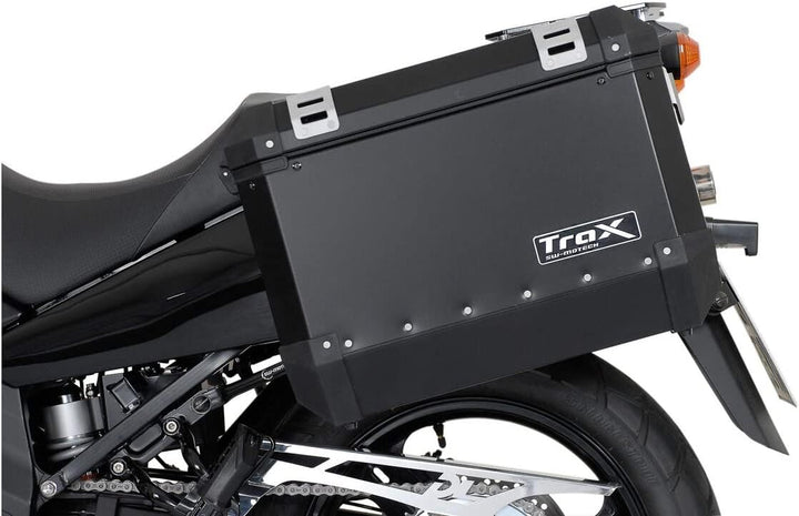 SW-MOTECH EVO Kofferträger, QUICK-LOCK Funktion, Schwarz für Suzuki DL 650 V-Strom (04-10)