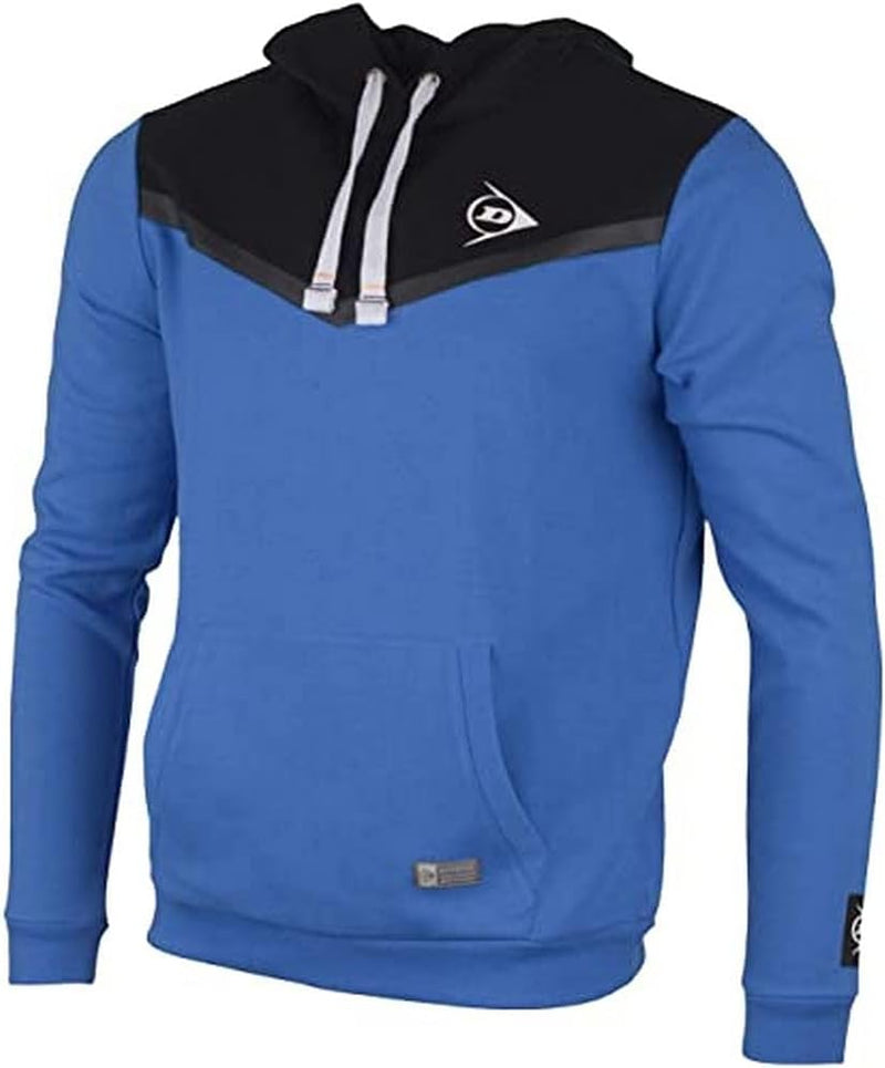 Dunlop Sports Kinder Essential Line Kids Hooded Sweat 164 Cobalt/Anthrazit, 164 Cobalt/Anthrazit