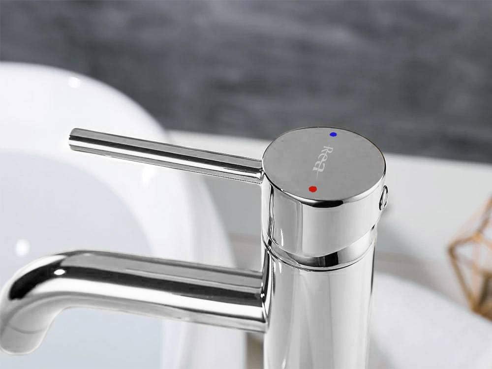 VBChome Waschbecken Armatur hoch Bad Wasserhahn Waschtisch Badarmatur Waschbeckenamatur Waschtischmi