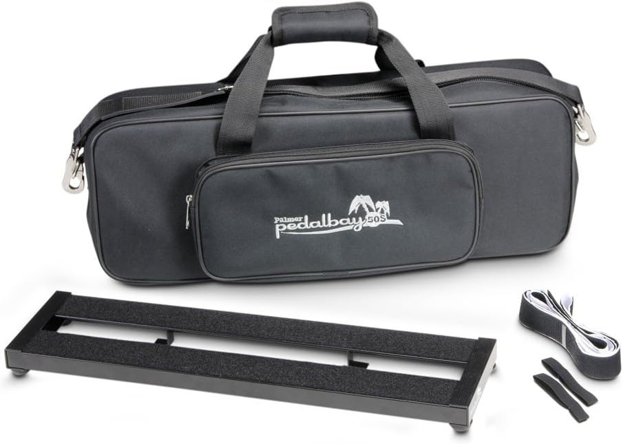 Palmer MI PEDALBAY 50 S-Kompaktes Pedalboard mit gepolsterter Tragetasche 50 cm, 50 cm