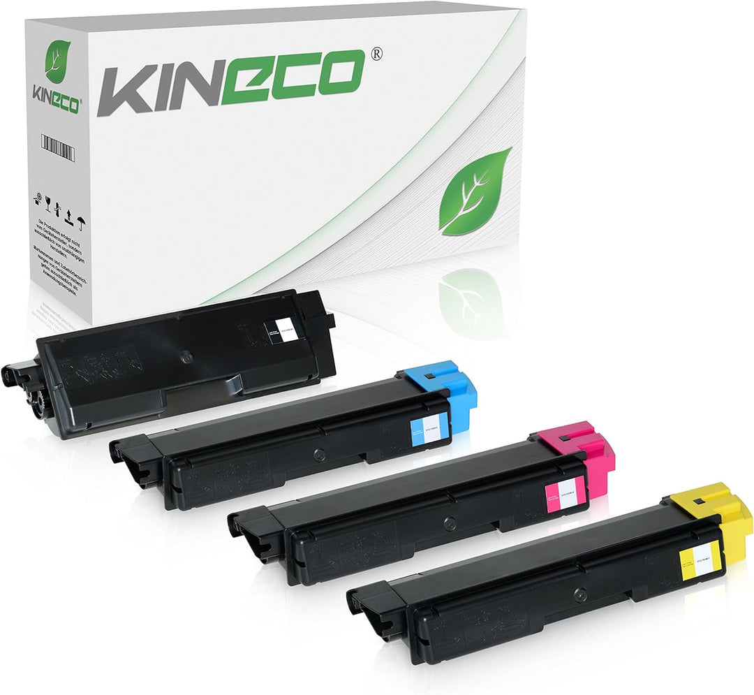 4 Toner kompatibel mit Kyocera TK-590 TK590 für Kyocera Ecosys M6526cdn, Ecosys M6526cdn, FS-C2026MF