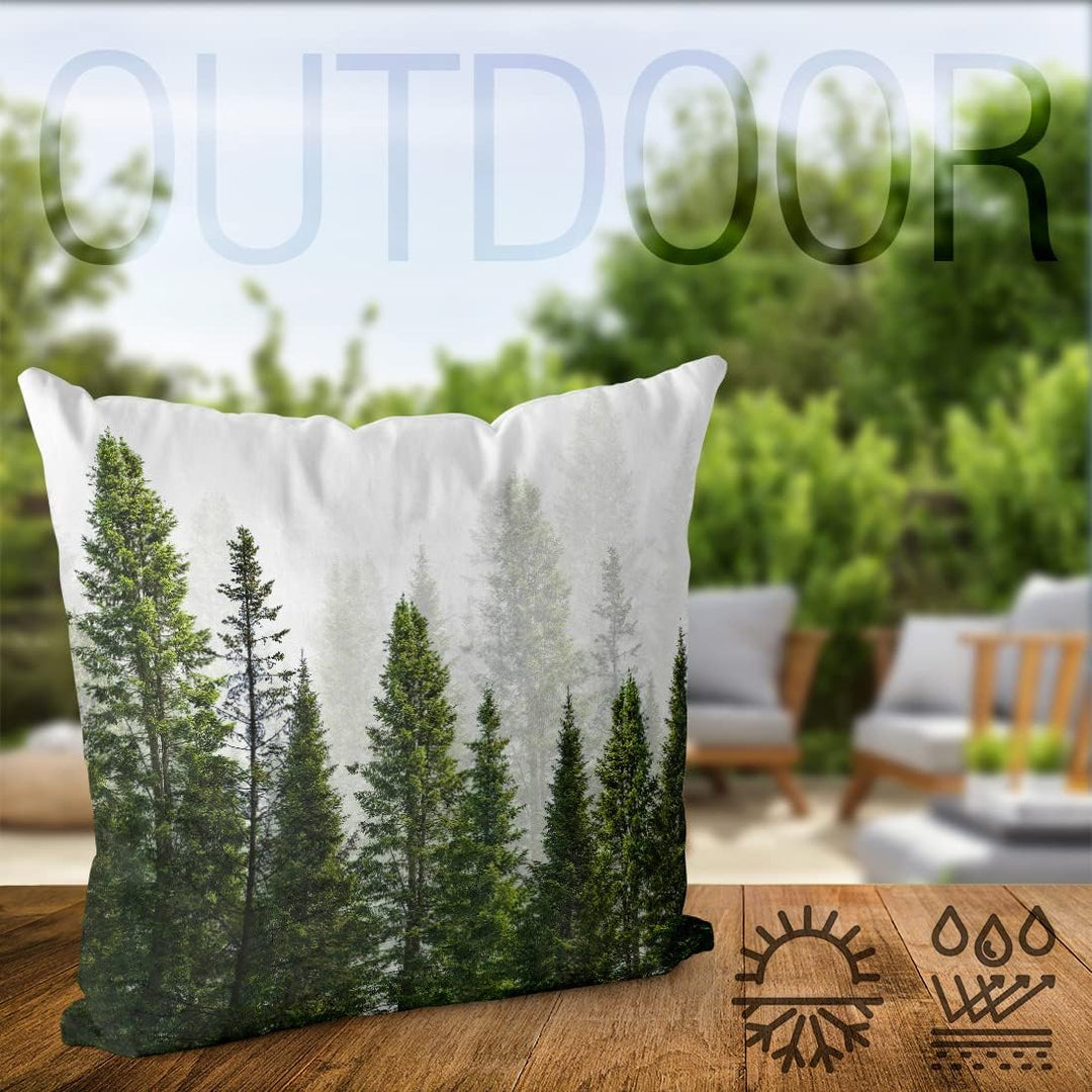 VOID Wald Landschaft Kissenbezug Kissenhülle Sofakissen Kissen Deko Outdoor-Kissen Dekokissen, Kisse