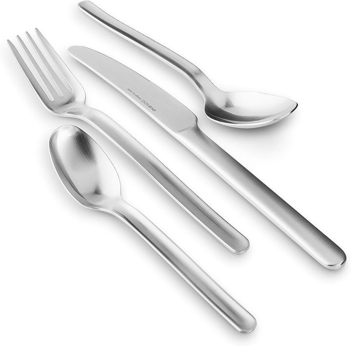 EVA SOLO | Nordic kitchen Besteck 16 Stk. | Klassisches Besteck aus mattem Edelstahl mit Persönlichk