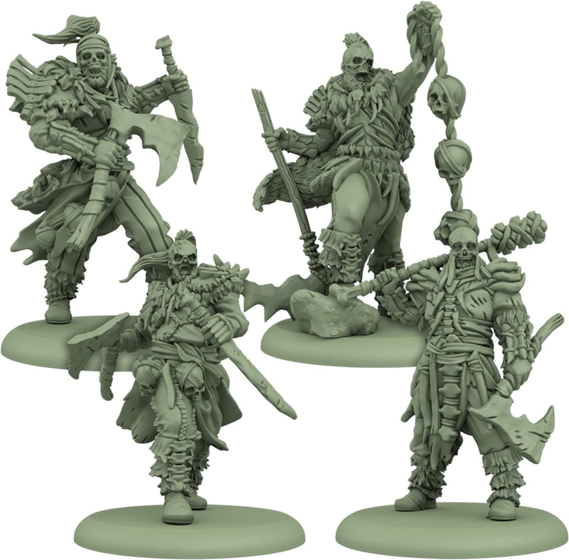 Cool Mini or Not - A Song of Ice and Fire : Free Folk Followers of Bone Unit Expansion - Miniature G