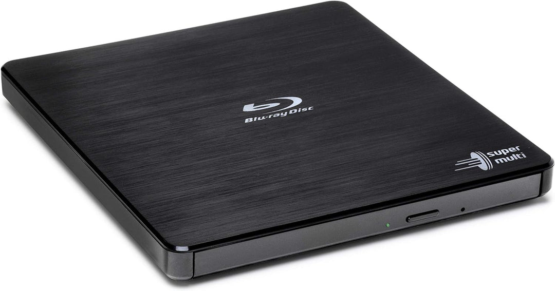 Hitachi-LG BP55 External Blu-Ray Drive, USB 2.0 Slim Portable Player/Rewriter for Laptop, Desktop PC