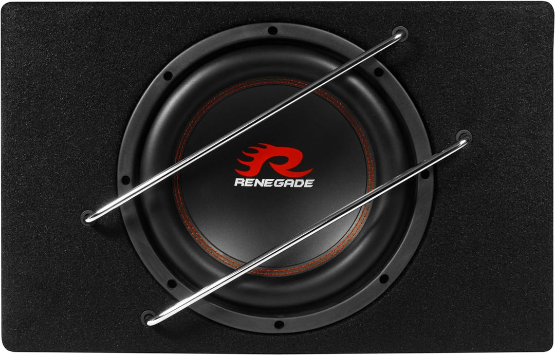 Renegade RXV1000A - 25 cm (10") Aktiv-Gehäuse-Subwoofer - integrierter Verstärker mit 400 W max. | C