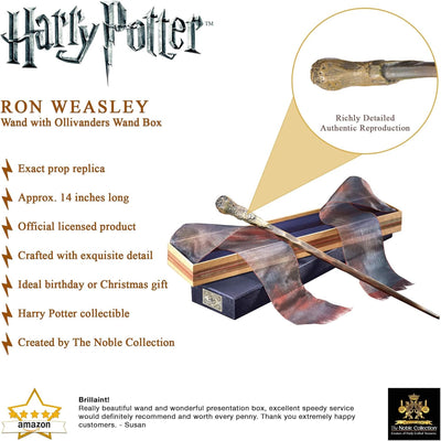 Noble Collection 7462 Harry Potter - Ron Weasleys Zauberstab
