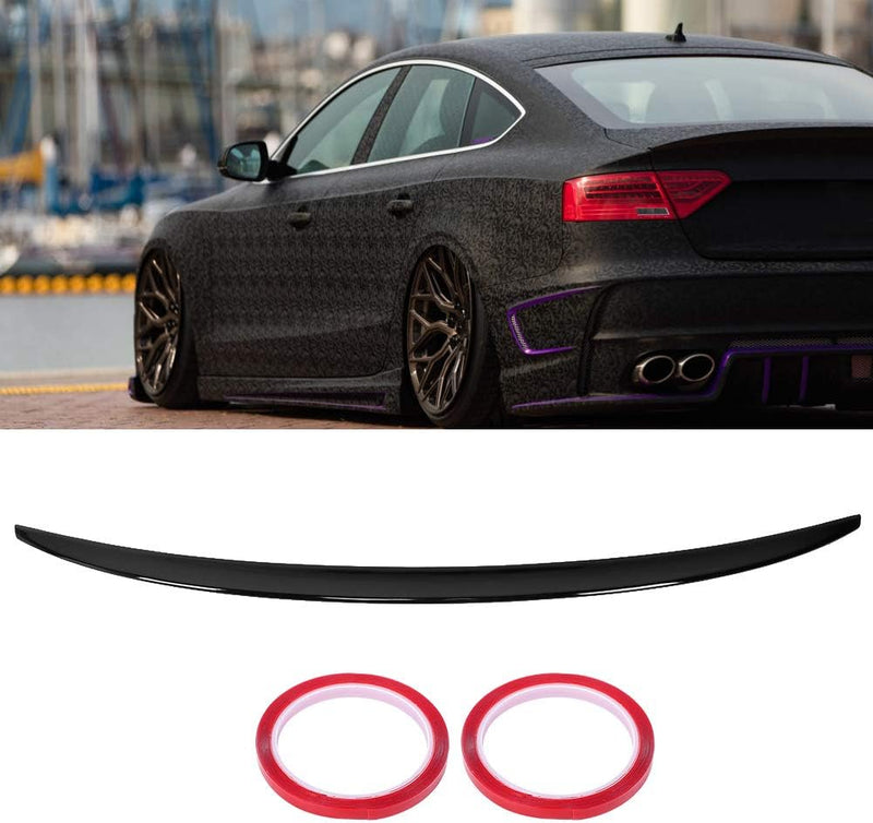 Terisass a5 Heckspoiler Lippe Spoiler Protector Lip Fit für A5 B8/B8.5 Sportback, S5 B8/B8.5 Sportba