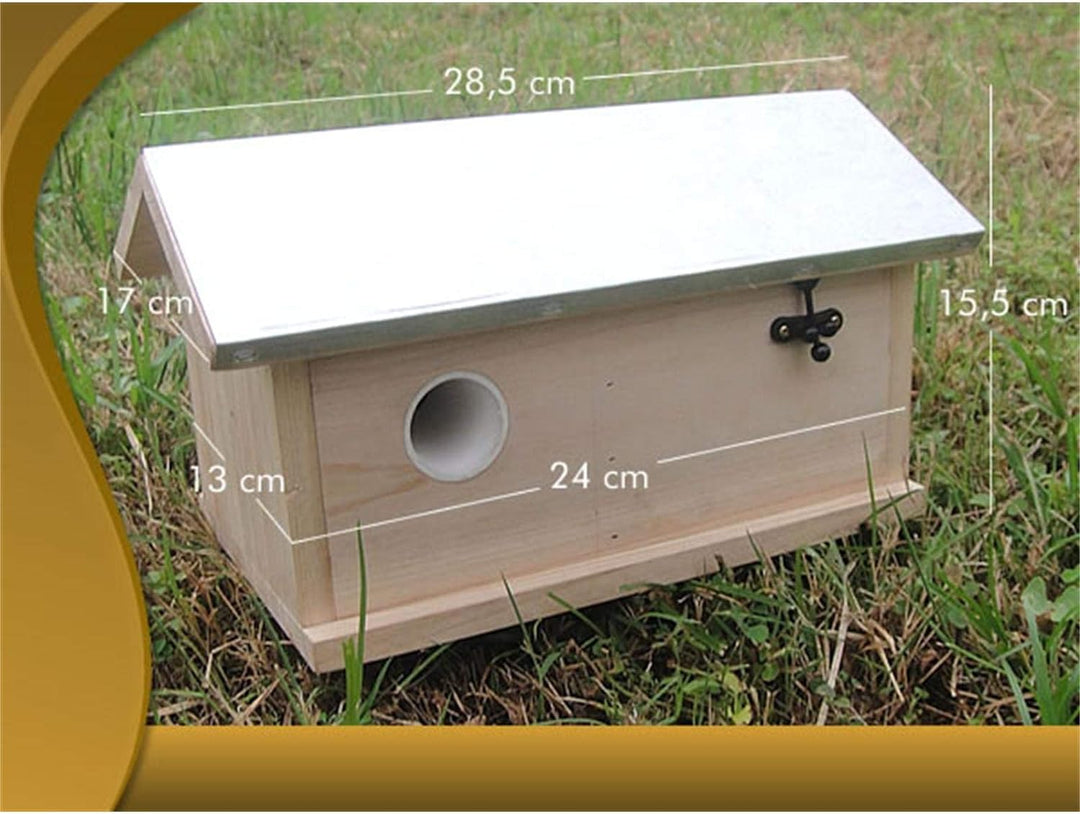 Melko Hummel Hummelhaus Hummelkasten Hummelnistkasten Nistkasten Insektenhaus Haus Insektenhotel XXL