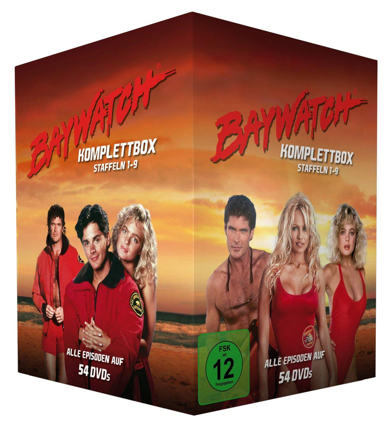 Baywatch - Staffeln 1-9 Komplettbox (Fernsehjuwelen) [54 DVDs], DVD