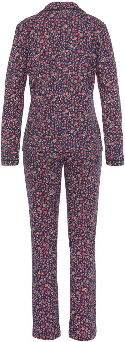 s.Oliver Damen Pyjamaset 40-42 Blumendruck, 40-42 Blumendruck