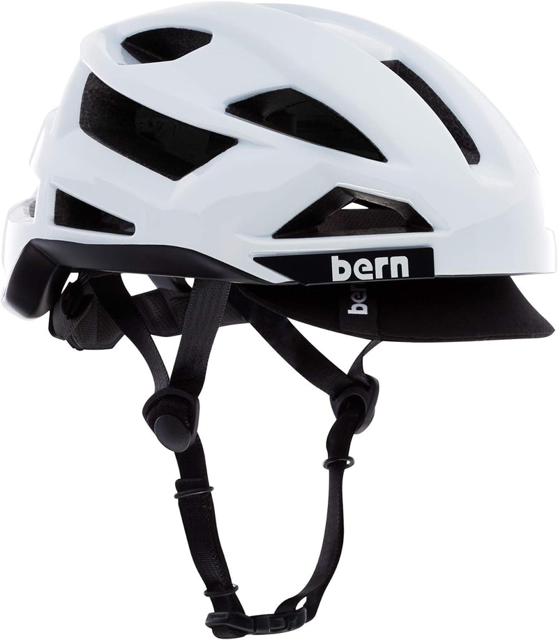 Bern Unisex-Adult FL-1 Pavé Helm, weiss, L