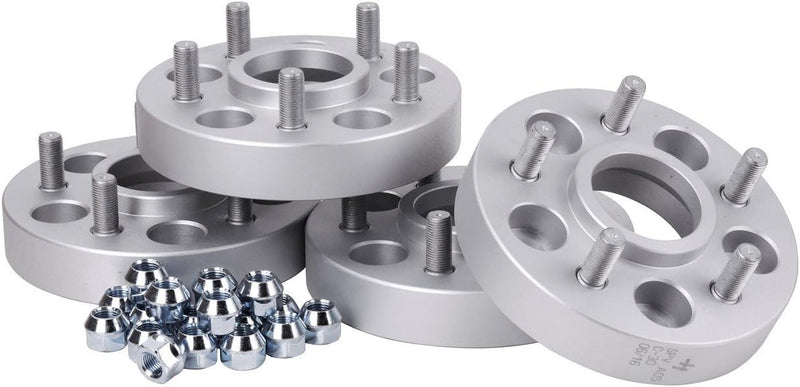 Hofmann Spurverbreiterung Aluminium 4 Stück (23 mm pro Scheibe / 46 mm pro Achse) inkl. TÜV-Teilegut