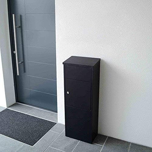 RAL7016 Paketbox Paketkasten XXL Anthrazitgrau Matt Paketbriefkasten Postbox abschliessbar 895x395x2