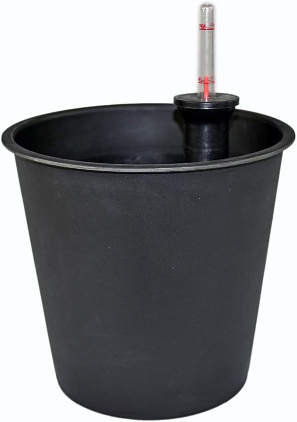 eastwest pflanzkübel Runder Pflanzeinsatz Ø42x H38cm aus Kunststoff für Fiberglaskübel, mit Bewässer