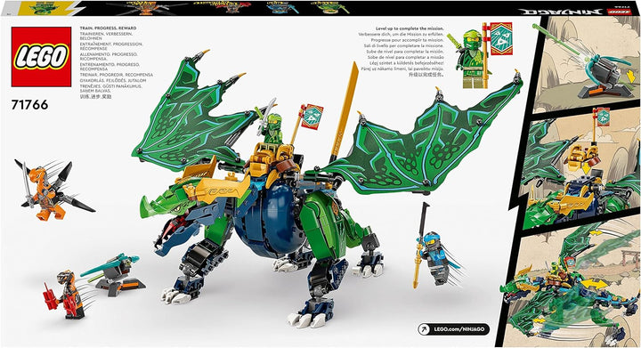 LEGO 71766 NINJAGO Lloyds legendärer Drache, Spielzeug für Jungen und Mädchen ab 8 Jahren mit Drache