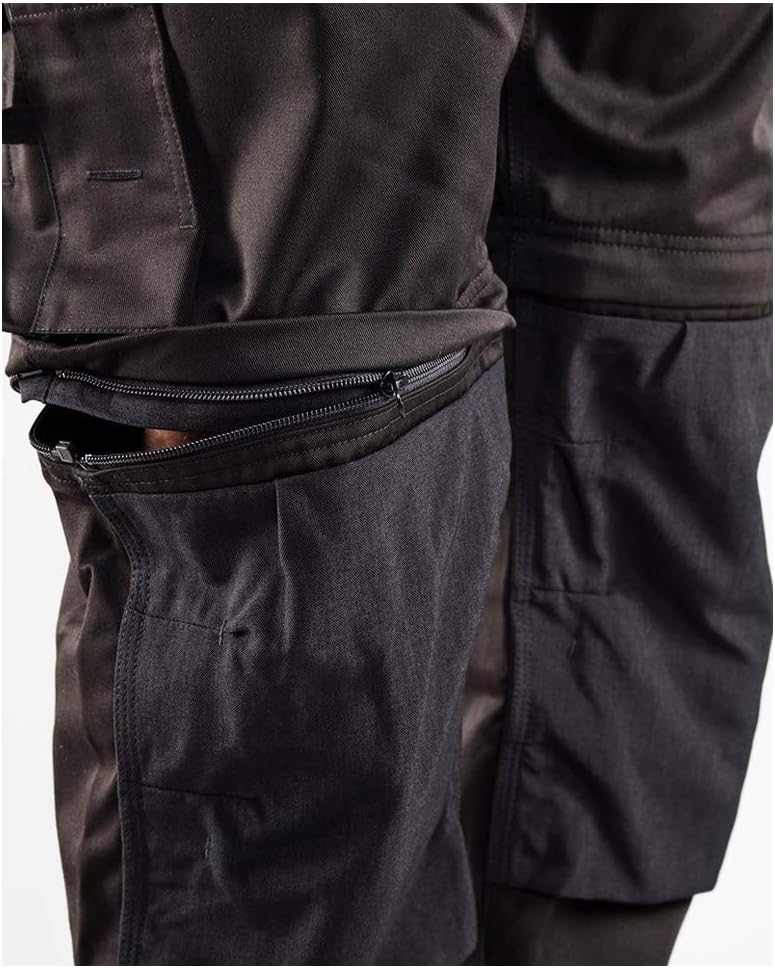 Blakläder Arbeitshose 1538 Mischgewebe Zipp Off 50 Schwarz