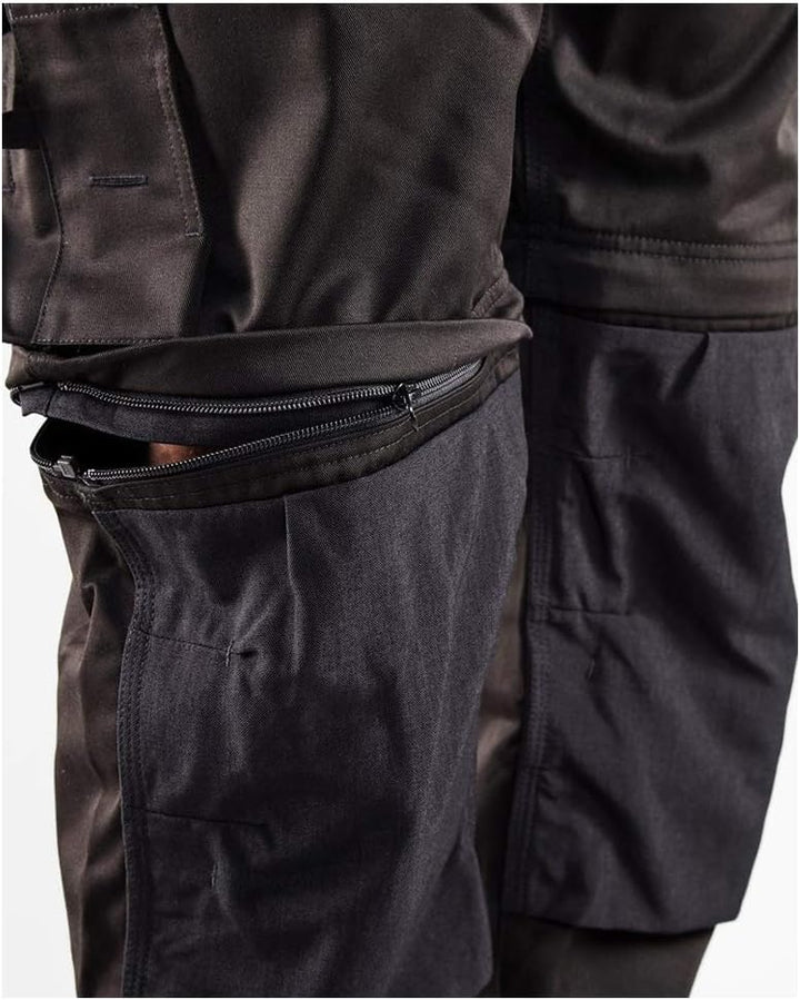 Blakläder Arbeitshose 1538 Mischgewebe Zipp Off 50 Schwarz