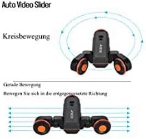 Andoer L4 PRO Video Kamera Slider Dolly Automatische mit Drahtlose Fernbedienung,1800mAh Akku 3 Gesc