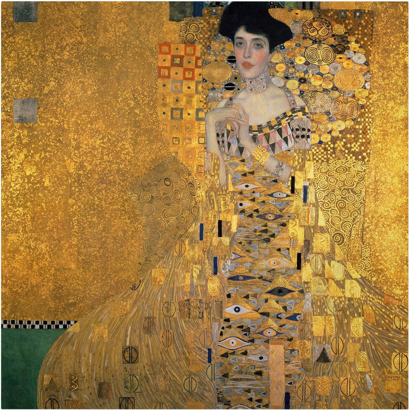 Top Künstlerbilder auf Leinwandbild I 30 x 30cm G. Klimt Bildnis der Adele Bloch 30cm x 30cm Gustav