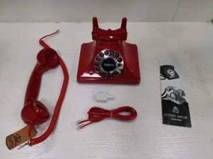 GPO 1929 S Classic Carrington Retro Drucktasten-Telefon 20er Jahre Design mit ausziehbarer Schublade