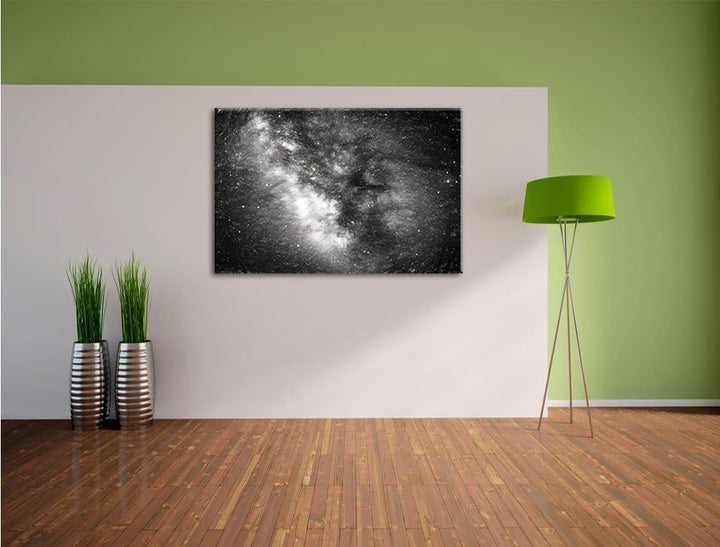 Pixxprint Zentrum der Milchstrasse Kunst als Leinwandbild/Grösse: 100x70 / Wandbild/Kunstdruck/ferti